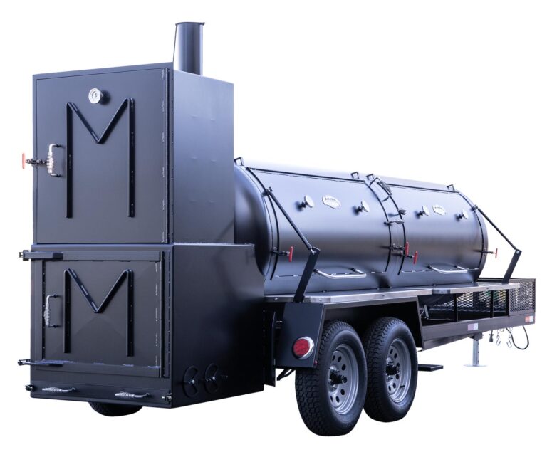Meadow Creek TS1000 Barbeque Smoker Trailer Smoke'n Dudes BBQ Supply