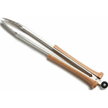 Baseball BBQ "Splitfinger" Grill Tongs