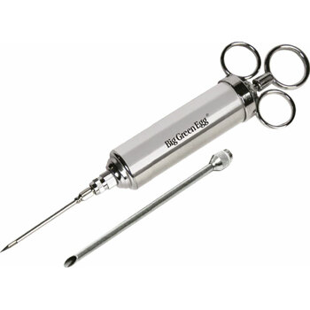 Big Green Egg – Stainless Steel Professional Grade Flavor Injector, Double Hole Design
