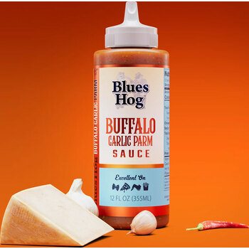 Blues Hog Buffalo Garlic Parm BBQ Sauce - 12 oz Squeeze Bottle