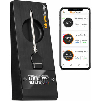 ChefsTemp ProTemp Plus – The Next Generation Wireless Smart Meat Thermometer