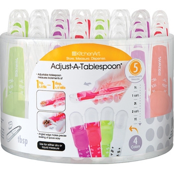 KitchenArt Multicolor Adjust-A-Tablespoon