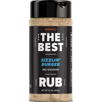 Kosmos Q The Best Sizzlin’ Burger Rub