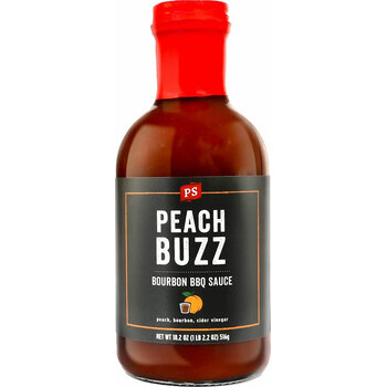 PS Peach Buzz Bourbon BBQ Sauce