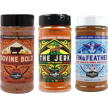 Plowboys BBQ Variety Bundle, 3-Pack